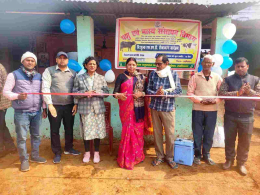 एफएमडी रोग के विरूद्ध टीकाकरण अभियान का शुभारंभ